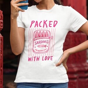 Packed With Love  Valentines Tee Shirt